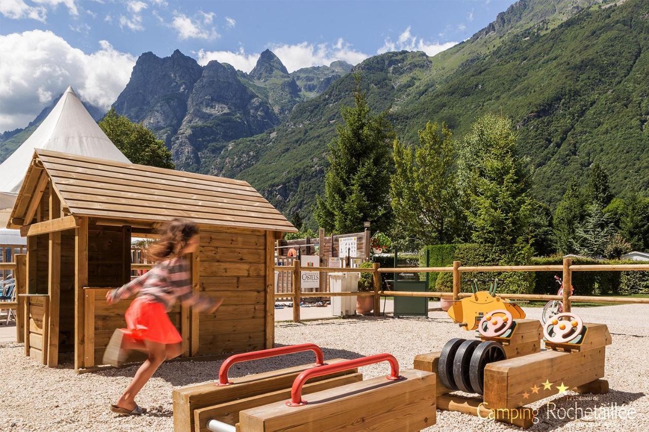 Hotel Camping le Rochetaillée Grandes Sables Exterior foto