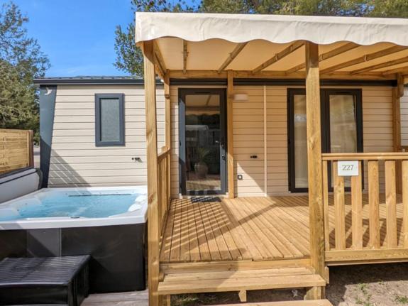 Hotel Camping le Rochetaillée Grandes Sables Exterior foto