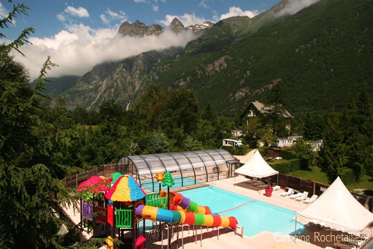 Hotel Camping le Rochetaillée Grandes Sables Exterior foto